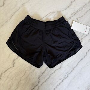 lululemon athletica Hotty Hot LR Short 4” Lined Running Shorts NWT